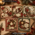 5 Vintage Christmas Cards