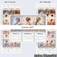 Calendar 2027 Lady