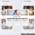 Calendar 2027 Gentleman