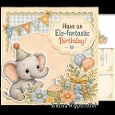 Birthday with Elefant