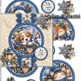 ** Christmas Set ** blue