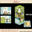 Pop Out Box Card Believe