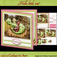 Card Topper Newborn Dragon 2