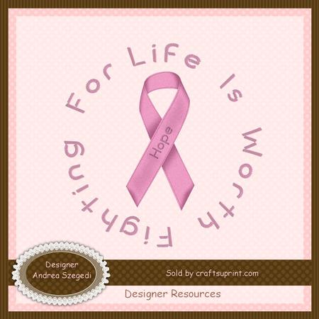 Hope - Pink Awareness Ribbon