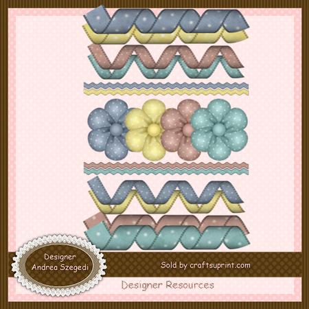 Polka Dots Embellishment - Pastel