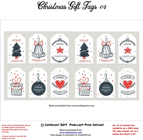 Christmas Gift Tags 04
