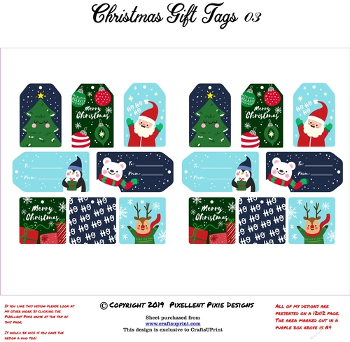 Christmas Gift Tags 03