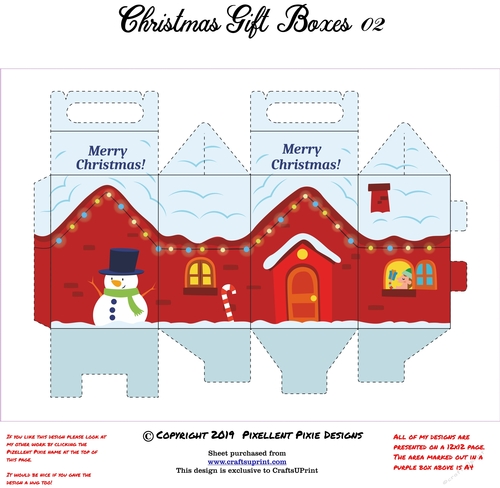 Christmas Gift Box 02