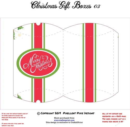 Christmas Gift Box 03