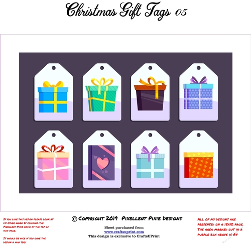 Christmas Gift Tags 05