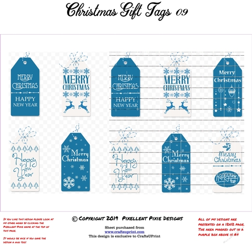 Christmas Gift Tags 09