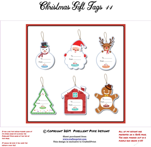Christmas Gift Tags 11