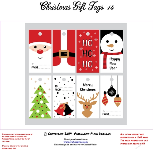 Christmas Gift Tags 14