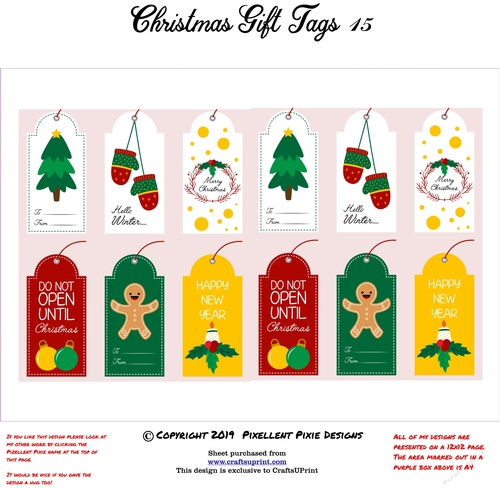Christmas Gift Tags 15