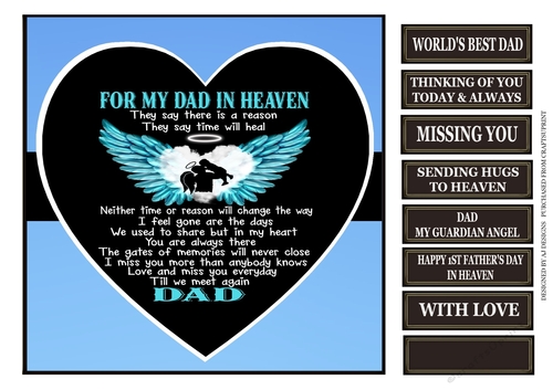 FOR MY DAD IN HEAVEN