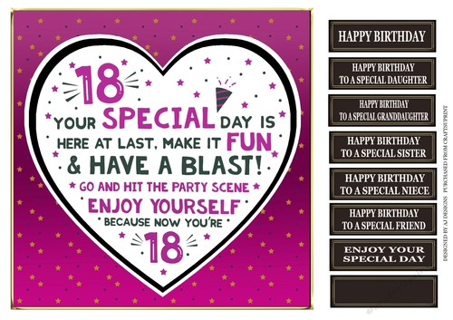 18 HAVE A BLAST - PINK/PURPLE