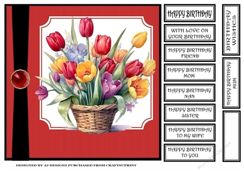 BOUQUET OF TULIPS