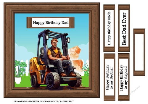 MALE BIRTHDAY - DIGGER