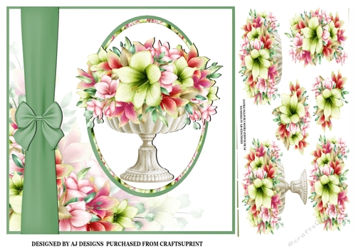 AMARYLIS PLANTER SYMPATHY KIT