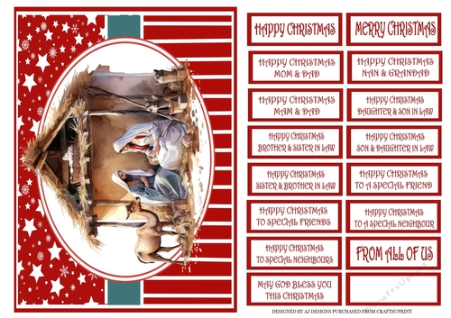 TRUE MEANING OF CHRISTMAS - A5