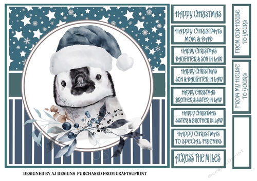 CHRISTMAS PENGUIN