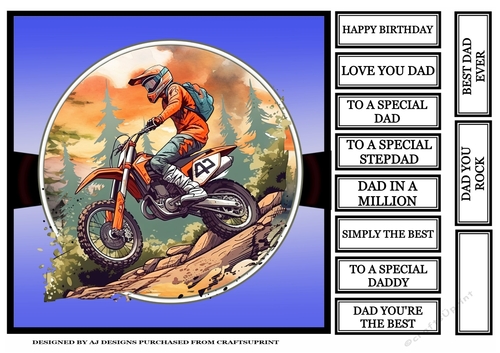 BEST DAD DIRT BIKE