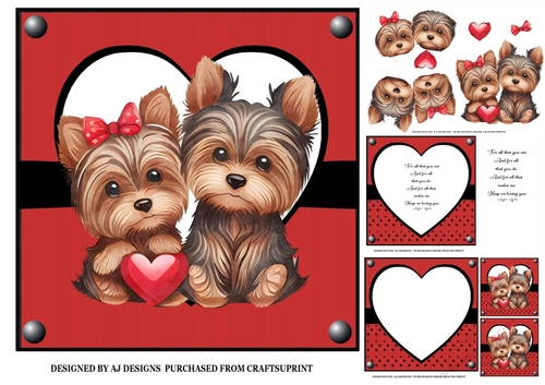 YORKSHIRE TERRIER ANNIVERSARY KIT