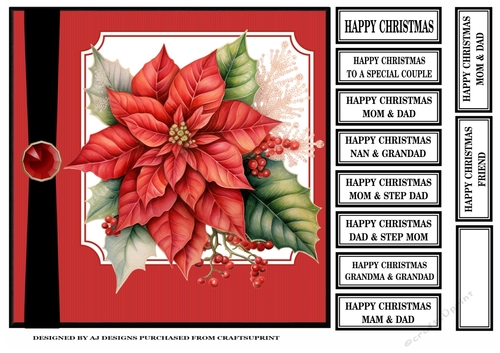 CHRISTMAS POINSETTIA