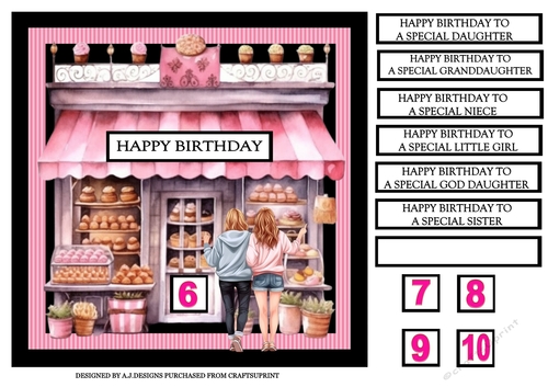 BIRTHDAY CAKE SHOP 2