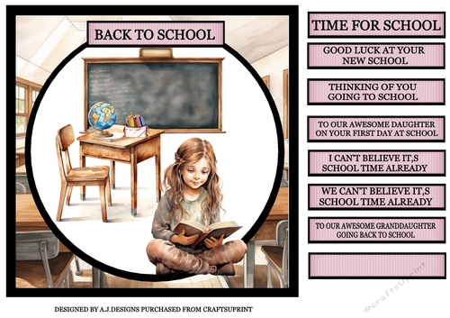 BACK TO SCHOOL GIRL 3