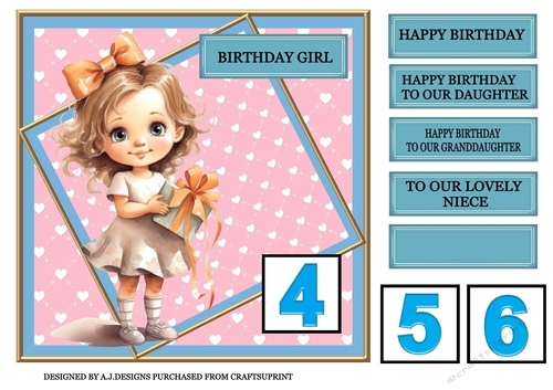 BIRTHDAY GIRL  1
