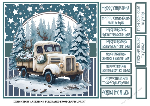 CHRISTMAS TRUCK