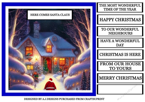 HERE COMES SANTA CLAUS 