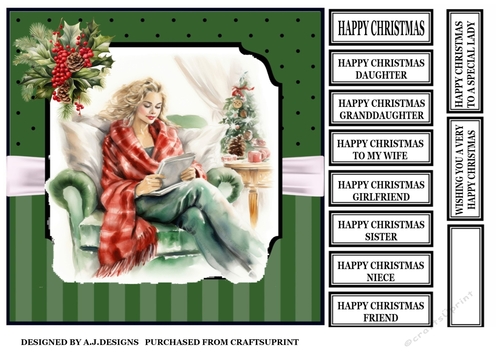 A COZY CHRISTMAS WITH A GOOD BOOK