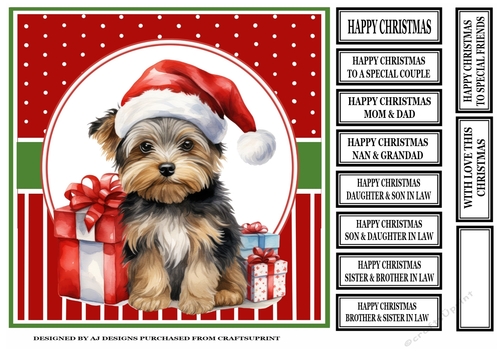 CHRISTMAS DOG 7
