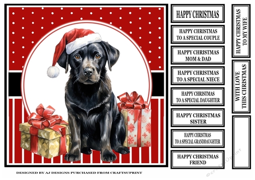CHRISTMAS DOG 