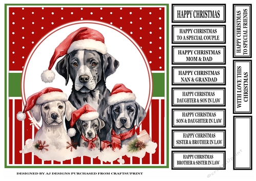 CHRISTMAS DOGS