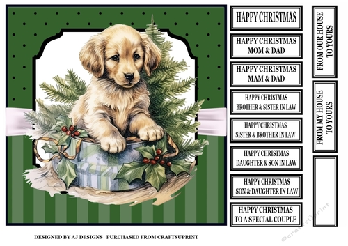 CHRISTMAS PUPPY