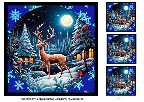 CHRISTMAS STAG