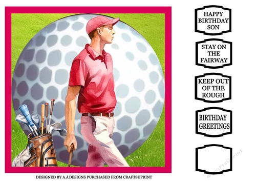GOLF BIRTHDAY 2