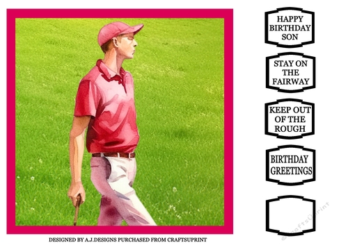GOLF BIRTHDAY 