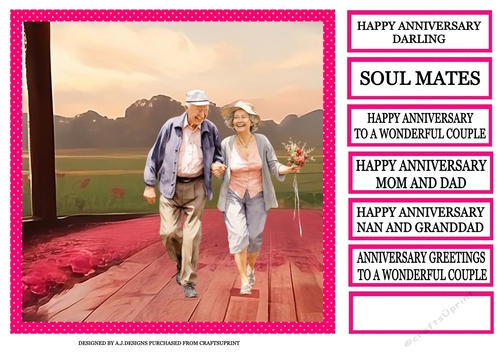 ANNIVERSARY GREETINGS TO A WONDERFUL COUPLE