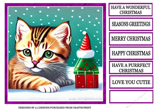 HAVE A PURRFECT CHRISTMAS
