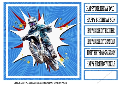 MOTOCROSS BIRTHDAY