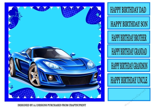 MUSCLE CAR BIRTHDAY 4