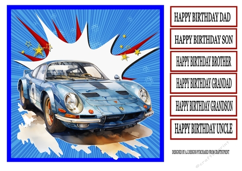 MUSCLE CAR BIRTHDAY 5
