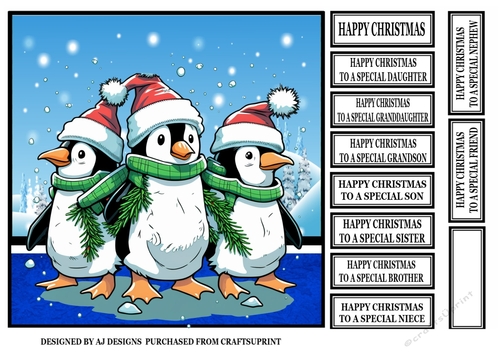 CHRISTMAS PENGUIN SQUAD