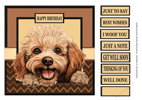 TOY POODLE - JUST TO SAY