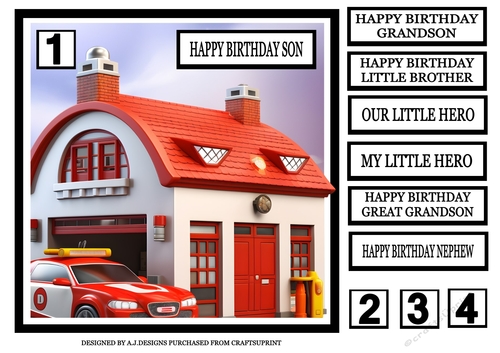 SON BIRTHDAY FIREFIGHTER 3