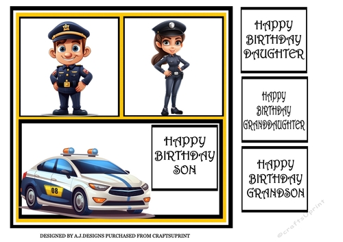 CHILD POLICE SERVICE BIRTHDAY